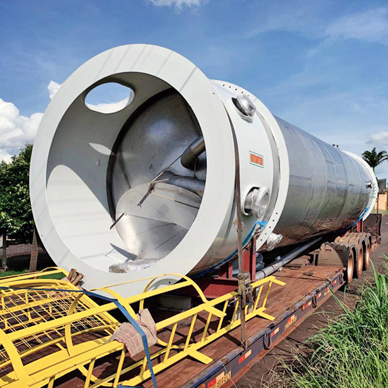 Citrotec - Transporte Coluna de Recuperação de Etanol